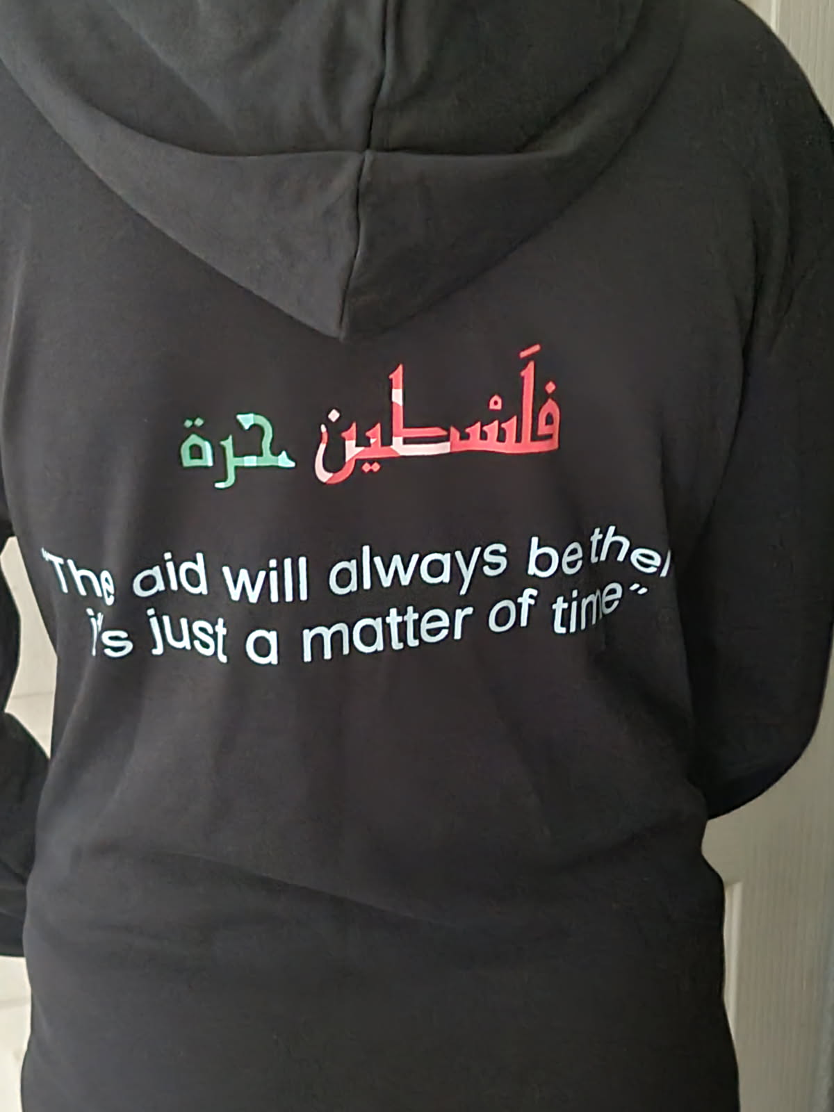 PALESTINE Black Hoodie