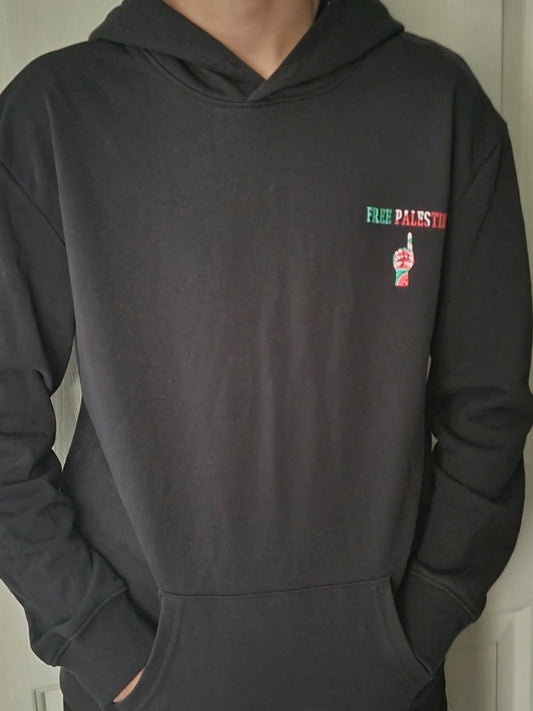 PALESTINE Black Hoodie